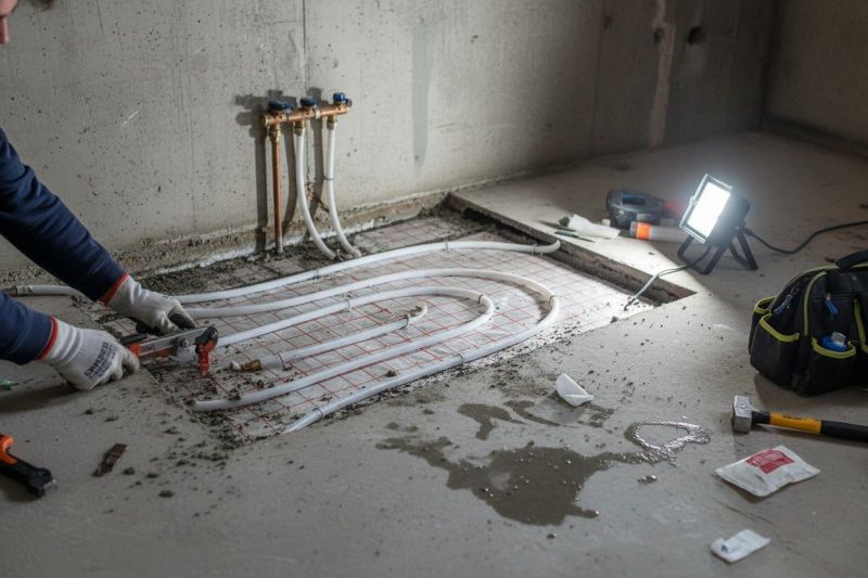 Floor Heating Replacement